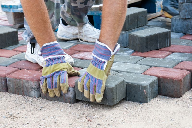 Paver Installation in Spring
