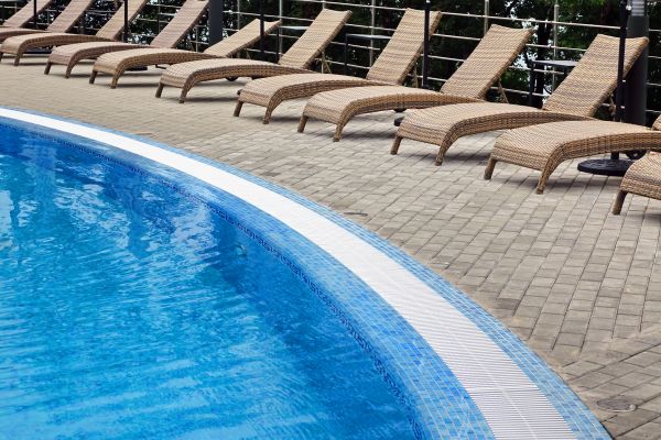 Cost of Poolside Hardscaping in Golden