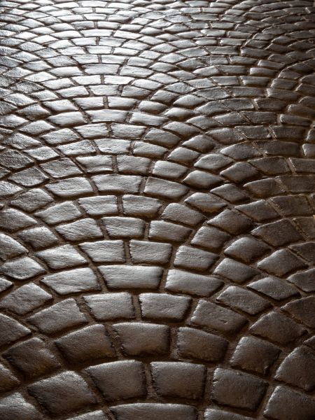 Clay Pavers Placement